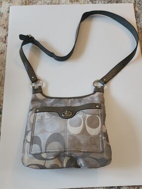 Coach Penelope Optic Signature Crossbody with Turn-Lock. Project Bag